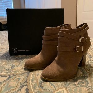 INC Suede Boots